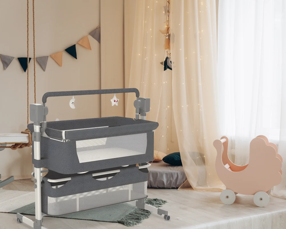 newborn rocking bassinet